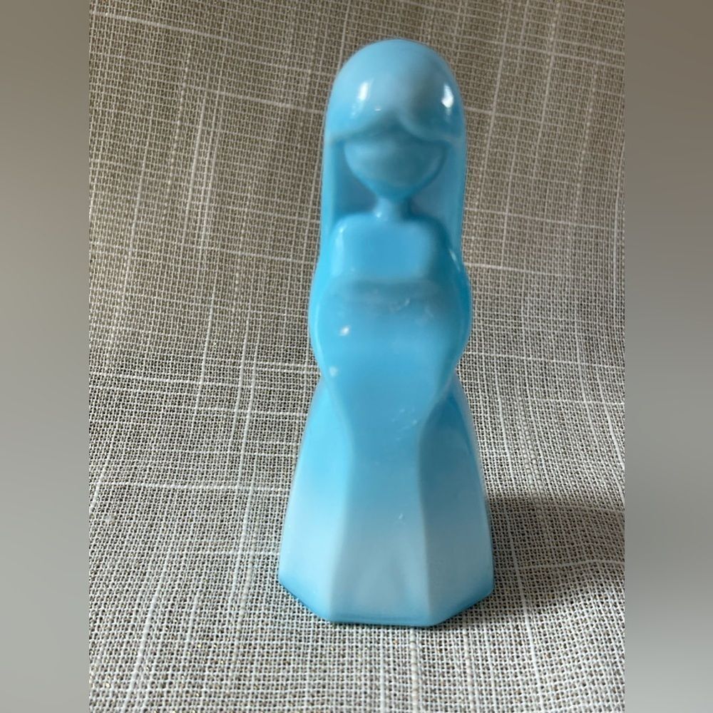 VINTAGE‎ MOSSER GLASS~BY VI HUNTER~JENNY DOLL~ "Stardust" ~ March 15, 1980~4"
